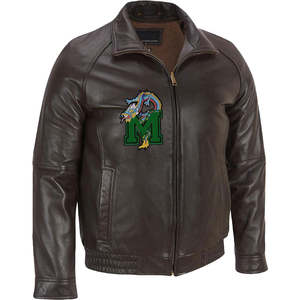 Chaqueta de Cuero de Alta Calidad para Hombre, Diseño Superior, 100% Cuero, Forro Acolchado Impermeable, Cuello Alto, Manga Larga, Personalizable, Estilo Motociclista para Invierno - Product Image 1