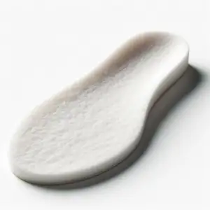 “高级足弓支撑毡鞋垫: 高品质缓冲，每一步都能持久舒适