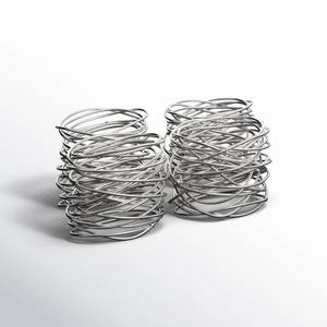 Anneau de serviette en fil métallique moderne, porte-serviettes décoratif pour tables à manger, fêtes, événements, mariages, divertissements à domicile, mise en place de buffet - Product Image 4