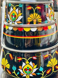 King International Stainless Steel Multi Layers <b>Lunch</b> <b>Box</b> Colorful Tiffin <b>Box</b> <b>Kid</b> Food Container with Lock - Product Image 3