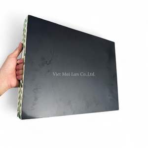 Bandeja de Nácar Hecha a Mano, Bandeja Decorativa con Incrustaciones de Concha, Material Natural Ecológico - Product Image 3