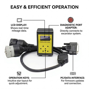 Outil de Correction du Compteur Horodaté de l'Excavatrice de Haute Qualité pour Écran d'Affichage E320D E F GX – Ajustement, Modification et Réduction des Heures - Product Image 5