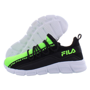 Chaussures Fila Realmshift pour garçons Couleur : Noir/Lime 100% authentiques - Product Image 1