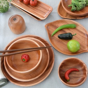 Juego de platos para servir la cena, precio más económico, platos de madera, juegos de vajilla compostables para catering de alimentos - Product Image 6