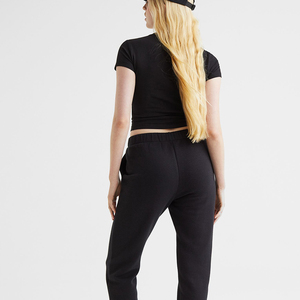 2025 nuevo estilo mujeres Joggers transpirables pantalones/algodón polar gimnasio deportes pantalones de chándal para niñas Oem servicio en Pakistán - Product Image 2