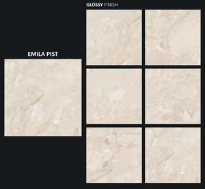 กระเบื้องพอร์ซเลนลายคลื่นสีทองขนาด800x800มม. พื้นภายในโรงแรมเซรามิกขัดเงาแบบเต็มรูปแบบดีไซน์ MCM - Product Image 6