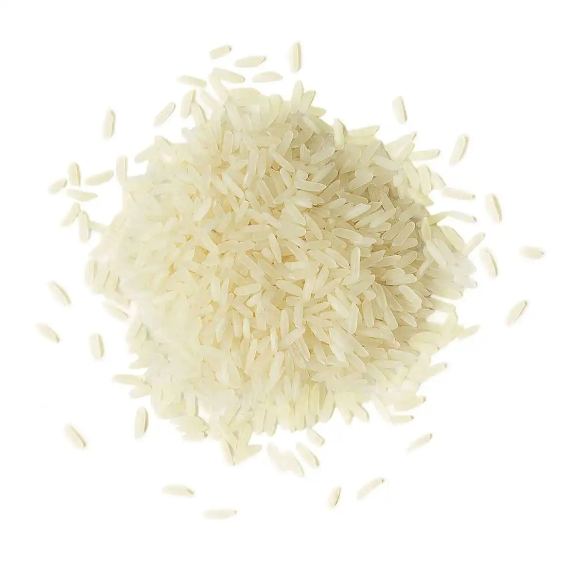 Paquete de etiqueta privada de arroz integral blanco crudo de grano largo de Tailandia personalizado