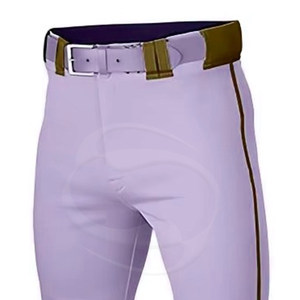 Pantalones de béisbol con logotipo personalizado transpirables de alta calidad y talla grande más vendidos, ropa deportiva de nuevo diseño para adultos - Product Image 6