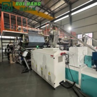 Machine à fabriquer du marbre en PVC, ligne d'extrusion de plaques en PVC, ligne de production de pierre de marbre artificielle, ligne de production de panneaux UV
