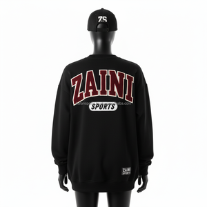 Sudadera informal para mujer, mezcla de poliéster y algodón pesado, sensación gruesa y cálida, diseño de logotipo bordado personalizado, sudaderas transpirables para mujer - Product Image 2