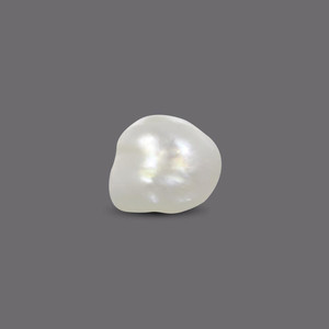 Perla de Agua Dulce Natural Basra Pearl de 2.37 Quilates, Forma de Botón, Blanca, Rosa y Otras Opciones de Color Disponibles - Product Image 2