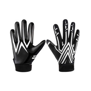 Gants de football américain tendance et à la mode, respirants, en polyester doux, antidérapants, de haute qualité, logo personnalisé - Product Image 5