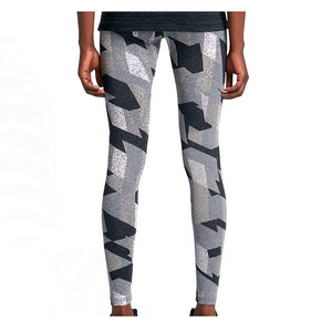 Mallas de yoga deportivas sin costuras de talla grande para mujer con cintura elástica sólida Estilo de pantalones cómodos - Product Image 2