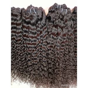 Extensions de cheveux humains bruts indiens, boucles profondes, ondulations naturelles, 8 à 28 pouces, styles lisses et ondulés profonds, texture naturelle - Product Image 3