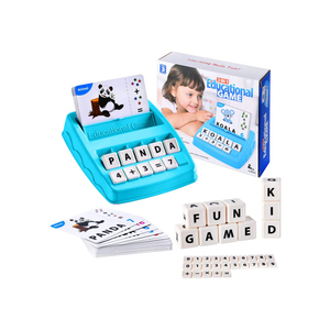 <span class=keywords><strong>Jeu</strong></span> de société éducatif en plastique pour l'apprentissage précoce transfrontalier, améliorant la mémoire <span class=keywords><strong>des</strong></span> enfants, <span class=keywords><strong>lettres</strong></span> anglaises, orthographe <span class=keywords><strong>et</strong></span> <span class=keywords><strong>chiffres</strong></span> - Product Image 3