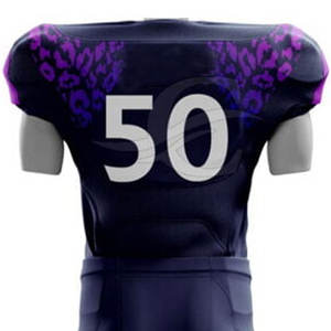 Best Selling Men's American <b>Football</b> Jersey Uniform Comfortable Breathable Plus Size Hand Printed in Pakistan Sets Style - Product Image 5