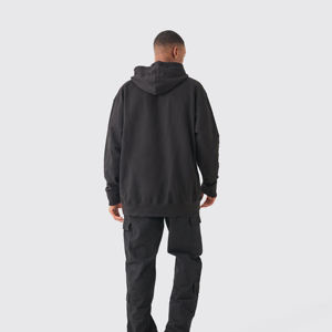 Sweats à capuche pour hommes de haute qualité Logo personnalisé imprimé Streetwear pull sweats vente en gros vierge thermique polaire hommes sweats à capuche - Product Image 3