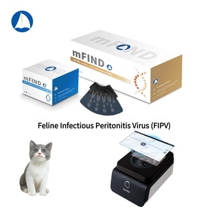 <span class=keywords><strong>Kit</strong></span> de <span class=keywords><strong>test</strong></span> rapide POCT pour le virus de la péritonite infectieuse féline (FIPV) à base d'ADN/ARN, prix usine, 98,8% de précision - Product Image 1