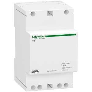 Trasformatore Modulare a Bassa Tensione Schneider Electric Acti9 A9A15215 ITR-230V 50..60Hz 12..24V Uscita 25VA - Product Image 1