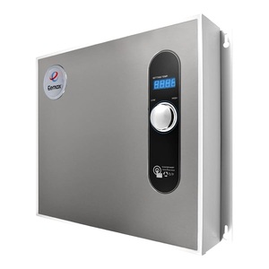 Chauffe-eau électrique instantané mural, étanche IPX4, affichage LED, commande par micro-ordinateur, boîtier métallique pour hôtel - Product Image 1