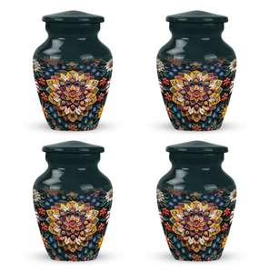 Petal Mandala Urns <b>for</b> Cremation <b>Ashes</b> Modern <b>for</b> Human <b>Ashes</b> <b>Keepsake</b> Decorative Urns <b>for</b> <b>Ashes</b> Infant Petal - Product Image 6