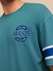 เสื้อยืดพิมพ์ลายวินเทจซักกรด/ซักแล้วทำจากผ้าฝ้ายเนื้อนุ่ม100% จากปากีสถาน - Product Image 4