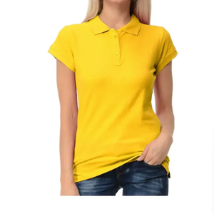 <b>Factory</b> Price Women Tshirts V Neck Design Export Quality Stretchable Cotton Blend Daily Essential Basic Short Sleeve Clothing - Product Image 2