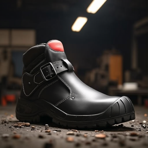 Chaussures de sécurité noires Carl II Taille 42 S3 FO/SR/SC/LG/HI/HRO EN ISO 20345:2022 Bottes de soudage - Product Image 3