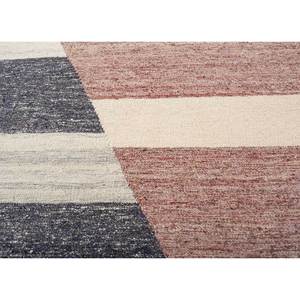 พรมขนสัตว์ลายตารางหมากรุกสีเทาดำแบบทอเรียบ ADWL-1296 ลายเรขาคณิตนามธรรม พรมปูพื้นทรงสี่เหลี่ยมผืนผ้าสำหรับบ้านและทางเดิน - Product Image 3