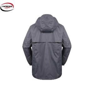 Wholesale Terzo Sports <b>Men's</b> Woolen Waterproof Outdoor <b>Jacket</b> High Quality Breathable Windbreaker for Winter <b>Rain</b> in Spring - Product Image 4