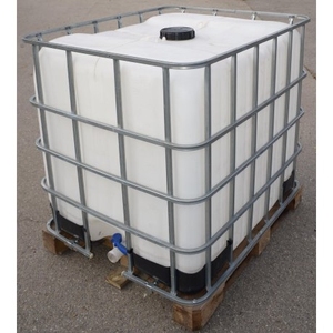 Tanques IBC de 1000L en Stock |   Precios al por Mayor de Contenedores IBC de PP Blancos Nuevos para Almacenamiento y Transporte Seguro de Líquidos - Product Image 1