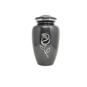 Urnas de cremación de aluminio de estilo europeo hechas a mano, artesanía india de alta calidad para mascotas y bebés, suministros funerarios al por mayor - Product Image 1