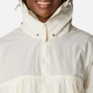 Veste coupe-vent pour femme de qualité supérieure, nouvelle collection, en nylon respirant, écologique, service OEM, faible MOQ, fournisseur direct d'usine - Product Image 4