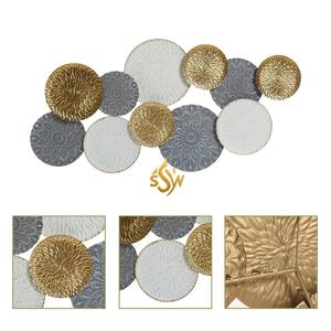 Diseño de lujo Arte de la pared Metal Nuevo aspecto Patrón Sala de estar y dormitorio Fondo Decoración de la pared Arte de la pared colgante en gran oferta - Product Image 6