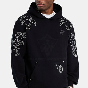 Survêtement à manches longues avec strass pour homme, avec pantalon de jogging assorti et coupe confortable pour les activités quotidiennes - Product Image 4