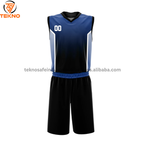 Short de basket-ball d'été pour hommes avec maillot imprimé Vêtements de sport certifiés Bsci avec numéro et nom uniques - Product Image 3