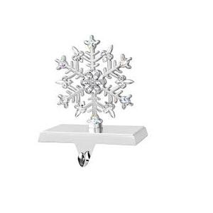 Cintre pour bas en fer Offre Spéciale cheminée Porte-bas en métal décoratif de Noël Flocon de neige - Product Image 4
