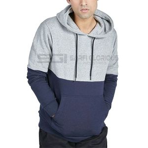 Sweats à capuche vierges 380 ~ 500 Gsm sweat à capuche lesté pull surdimensionné épaule tombante sweats à capuche lourds - Product Image 6
