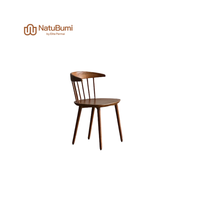 Hot Price Tino Dining Chair Indonesian White Oak Sturdy Construction Elegant Design Ideal for Stylish Seating Solution