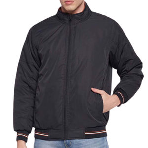 Veste bomber réversible décontractée écologique sur mesure de haute qualité pour hommes, vente en gros à bas prix, longue et fine, à col montant - Product Image 4
