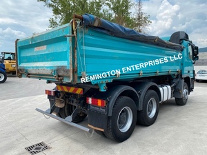 Camion benne d'occasion Mercedes-Benz Actros 3344 6x4 de 2011, poids lourd, pour le transport de charges en acier, destiné à la construction et aux mines - Product Image 2