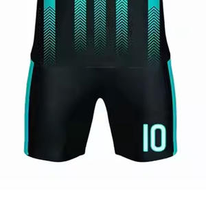 Latest Model Sublimation Soccer Uniforms With Custom Logo Full Sublimation Men Soccer Wear Uniforms In Low MOQ Anti Becterial - Product Image 6