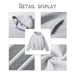 Sweatshirts pull-over personnalisés en molleton de coton épais pour hommes Sweatshirts à capuche colorés ornés de diamants avec strass de haute qualité - Product Image 6