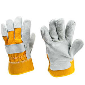 Gants de travail en cuir d'hiver de bonne qualité très vendus gants de travail respirants à doigts entiers fabriqués au Pakistan - Product Image 5
