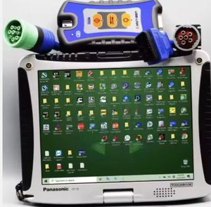 ชุดเครื่องมือวินิจฉัยรถบรรทุก CF-19 Toughbook เครื่องสแกนนอกสถานที่ บลูทูธ Wifi USB OBD เครื่องวิเคราะห์เครื่องยนต์ - Product Image 1