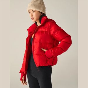 Oversized Breathable Wholesale Outerwear Custom Zipper <b>Quilted</b> Knitted Winter Solid <b>Pattern</b> Woolen Cotton Windproof Womens - Product Image 6