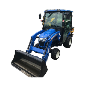 Nouveau tracteur agricole Hollands Workmaster 25S 25 CV 4 roues motrices avec chargeur frontal, transmission hydrostatique, moteur/pompe, rétrocaveuses remorquables, IOT - Product Image 2