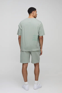 Sérigraphie Hommes 2025 Surdimensionné Streetwear T-Shirt 100% Coton 240GSM Personnalisé Premium Couture Qualité Longue Vente en Gros - Product Image 2