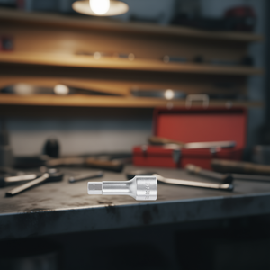 Chiavi a Bussola Esagonali Cromate con Attacco Femmina da 1/2 Pollice - Product Image 3