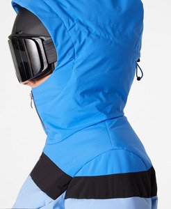 Abrigo de invierno personalizado de talla grande para mujer con decoración impresa Chaqueta acolchada de pato blanco - Product Image 3